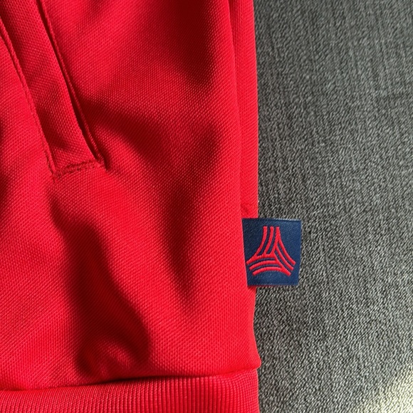 Adidas Tango Club Home Soccer Track Jacket-Men’s Size Medium-Red and Navy - Picture 5 of 6